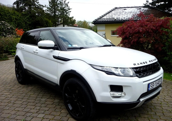 Land Rover Range Rover Evoque cena 59900 przebieg: 273000, rok produkcji 2012 z Ząbkowice Śląskie małe 631